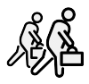 working employees icon